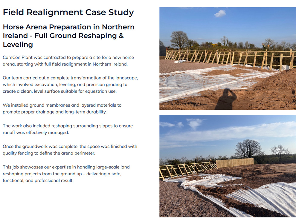 CamCon Plant Website Section