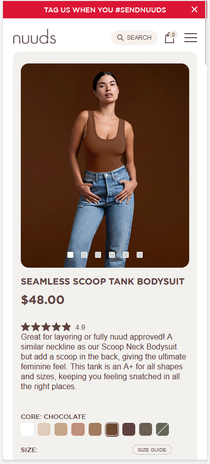 Websites For Mobile UX Design Inspiration - Nuuds