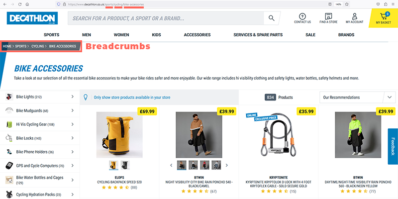 URL and Breadcrumbs Sync