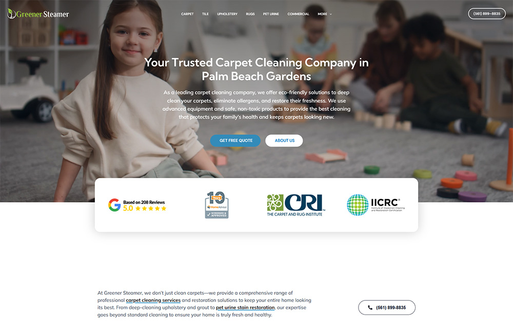 Greener Steamer Palm Beach Gardens