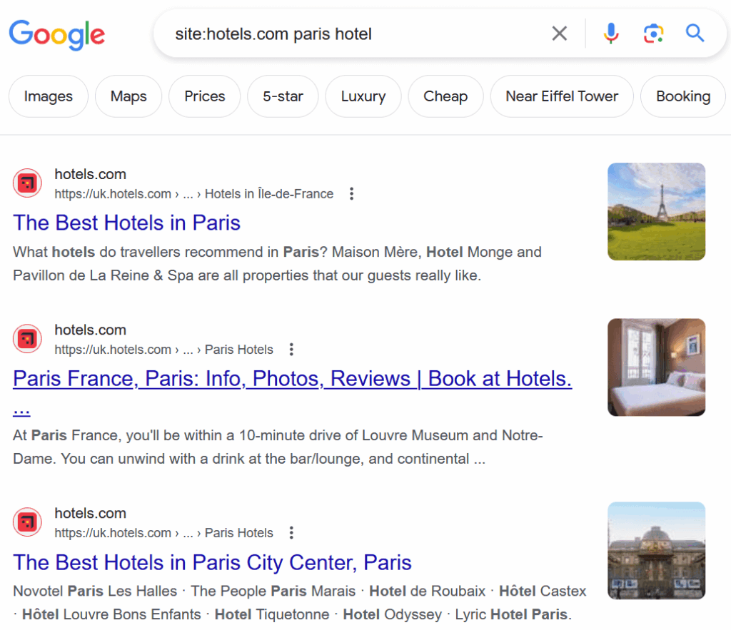 Identifying keyword cannibalisation