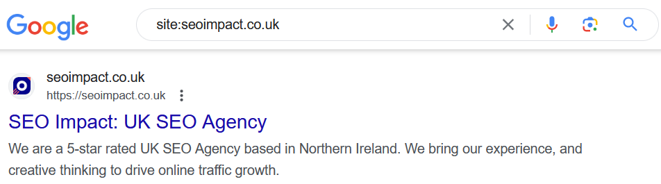 Google Search Checking if Website Is Indexed