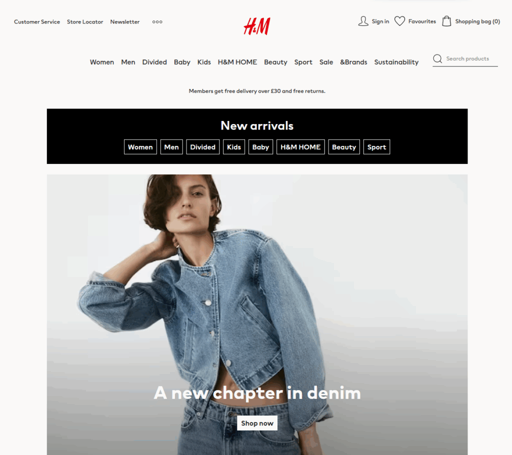 Internal Linking on the Homepage