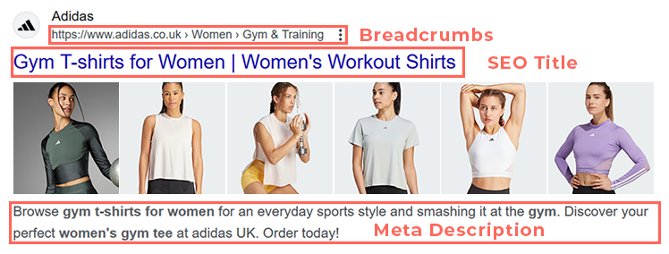 Meta Title and Description SERPs