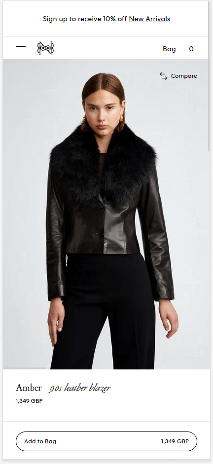 Mobile Optimised Website Nour Hammour