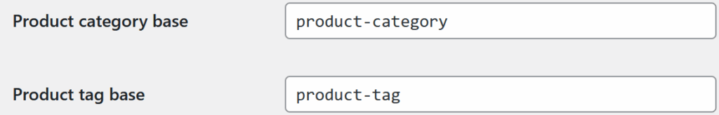 WooCommerce Permalinks